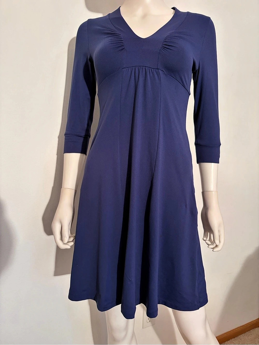 #1004 Patagonia Blue Mini Dress Size XS. Excellent condition. Size XS